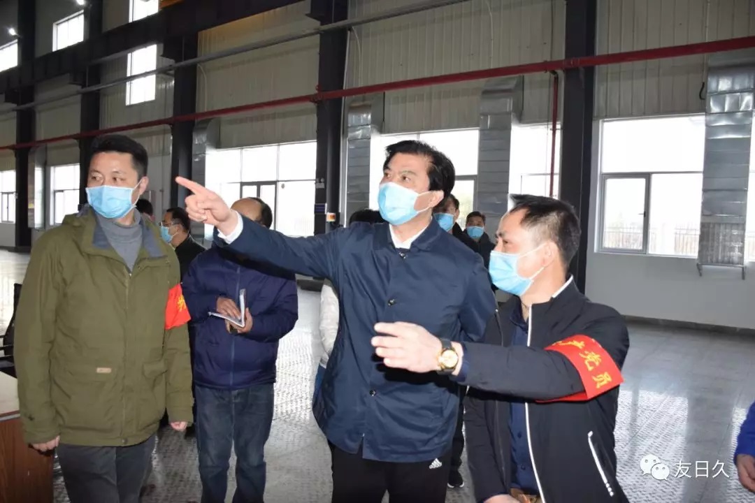 中共安徽省委常委、、、省委秘书长陶明伦一行莅临安徽友发公司